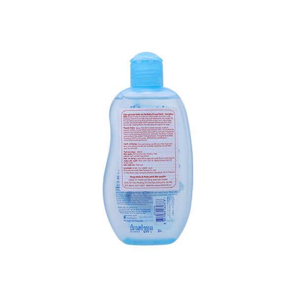 Sữa tắm gội tòan thân Dnee 0-3 tuổi đủ màu 200ml