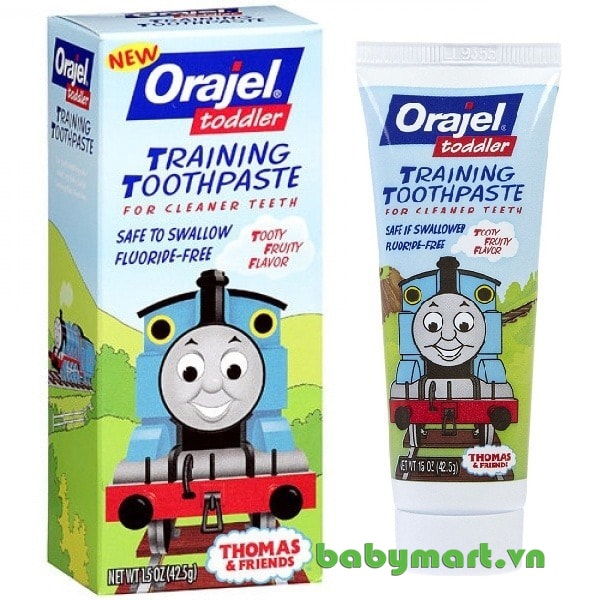 Kem đánh răng nuốt được Orajel