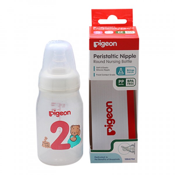 Bình sữa Pigeon tròn 120ml
