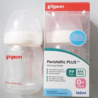 Bình sữa Pigeon cổ rộng PP Plus 160ml