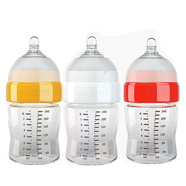 Bình sữa cao cấp PP Yoomi 240ml set 3 