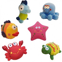 Bộ đồ chơi tắm 6 sinh vật biển Toys House