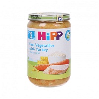 DD Hipp 220g gà tây rau tổng hợp