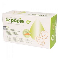 Gạc răng miệng cho bé Dr. Papie hộp 30 miếng