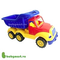 Đồ chơi nhựa - Xe tải Ucar 101 đầu tải đỏ