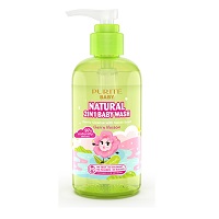 Sữa tắm gội thiên nhiên hoa Anh Đào Purite baby 250ml